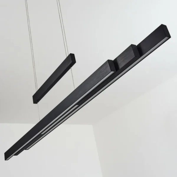 hofstein Suspension Inicio LED Noir, 3 lumières* Lampes Modernes