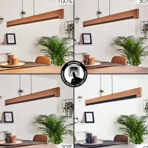 hofstein Suspension Inzino LED Noir, 1 lumière* Lampes Modernes
