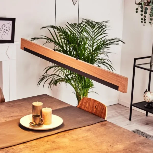 hofstein Suspension Inzino LED Noir, 1 lumière* Lampes Modernes