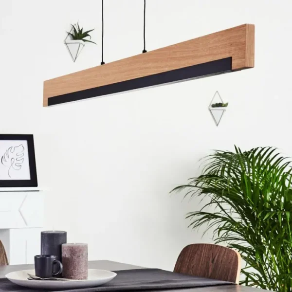 hofstein Suspension Inzino LED Noir, 1 lumière* Lampes Modernes