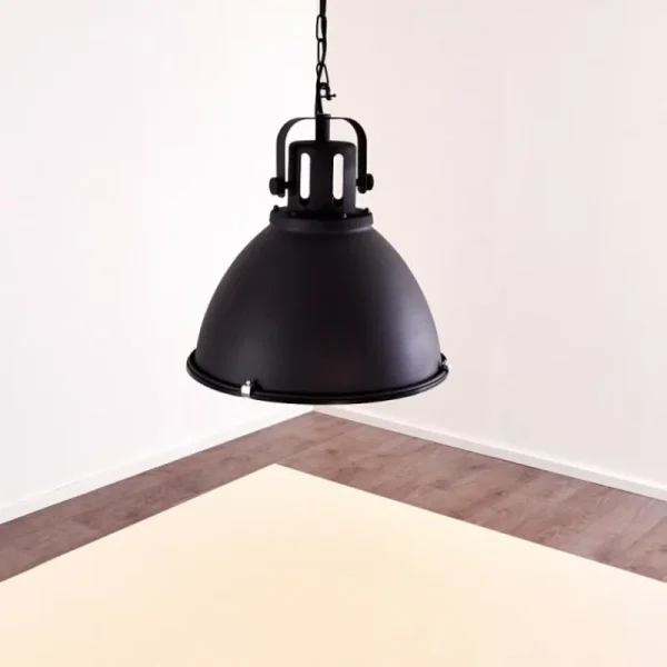 hofstein Suspension Jonsered Noir, 1 lumière* Lampes En Verre