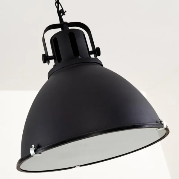 hofstein Suspension Jonsered Noir, 1 lumière* Lampes En Verre