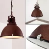 hofstein Suspension Jonsered Rouille, 1 lumière* Lampes En Verre