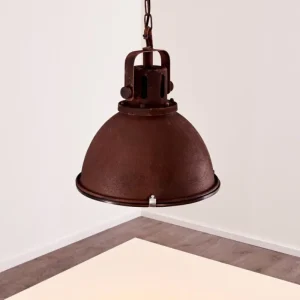 hofstein Suspension Jonsered Rouille, 1 lumière* Lampes En Verre