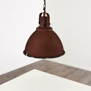 hofstein Suspension Jonsered Rouille, 1 lumière* Lampes En Verre