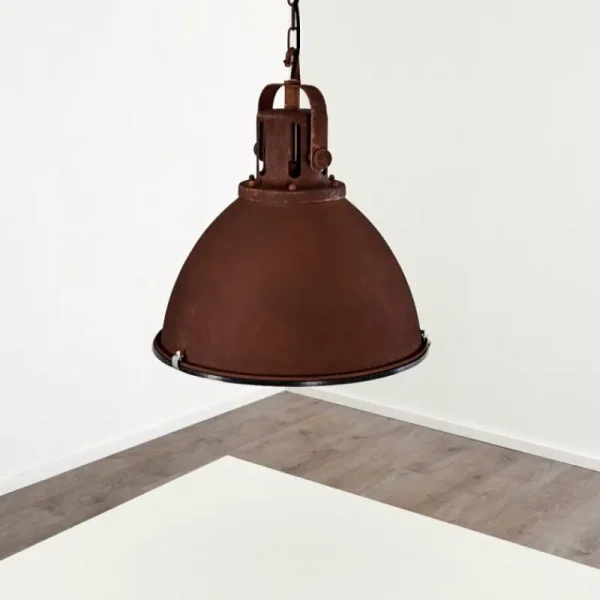 hofstein Suspension Jonsered Rouille, 1 lumière* Lampes En Verre
