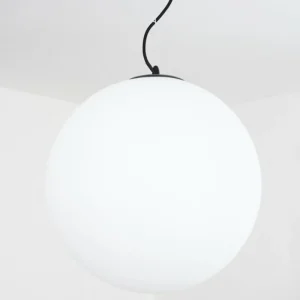 hofstein Suspension Karhia Noir, 1 lumière* Lampes En Verre