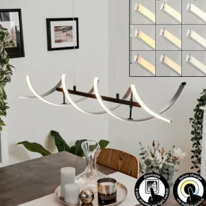 hofstein Suspension Khovet LED Noir, 1 lumière* Lampes Modernes