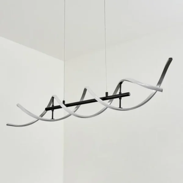 hofstein Suspension Khovet LED Noir, 1 lumière* Lampes Modernes
