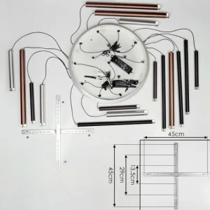 hofstein Suspension Krachang LED Aluminium, 1 lumière* Lampes Modernes