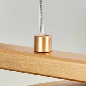 hofstein Suspension Lavaca LED Laiton, 4 lumières* Lampes Modernes