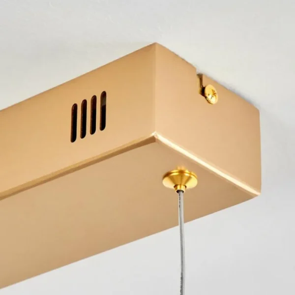 hofstein Suspension Lavaca LED Laiton, 4 lumières* Lampes Modernes