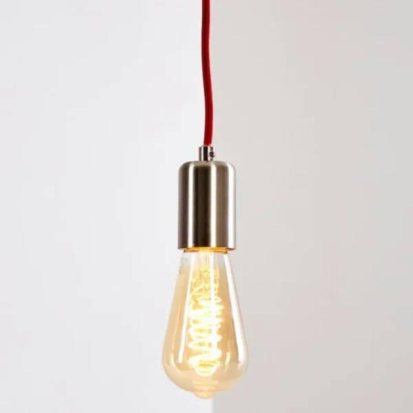 hofstein Suspension Lemone Nickel mat, 1 lumière* Lampes Modernes