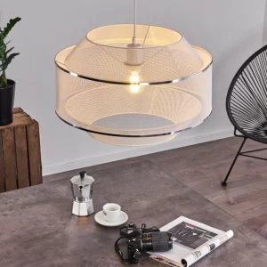 hofstein Suspension Limassol Blanc, 1 lumière* Lampes Modernes