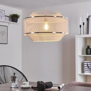 hofstein Suspension Limassol Blanc, 1 lumière* Lampes Modernes