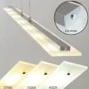 hofstein Suspension Lourdes LED Chrome, Nickel mat, 7 lumières* Lampes Modernes