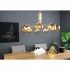 Luce Design Suspension NEPTUN Laiton, 9 lumières* Lampes En Verre