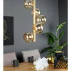 Luce Design Suspension NEPTUN Laiton, 5 lumières* Lampes En Verre