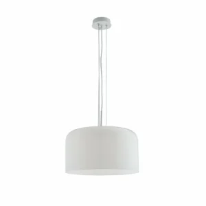 Luce Design Suspension Luce-Design Gibus Blanc, 1 lumière* Lampes En Verre