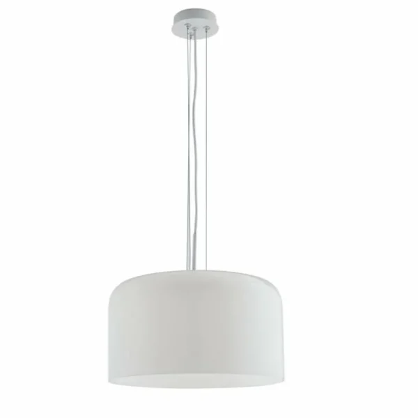 Luce Design Suspension Luce-Design Gibus Blanc, 1 lumière* Lampes En Verre