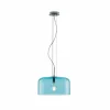 Luce Design Suspension Luce-Design Gibus Chrome, 1 lumière* Lampes En Verre