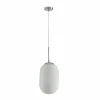 Luce Design Suspension Luce-Design Greenwich Chrome, 1 lumière* Lampes En Verre