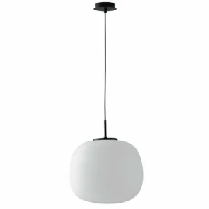 Luce Design Suspension Luce-Design Tolomeo Noir, 1 lumière* Lampes En Verre