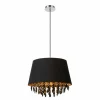 Luminaires Lucide Suspension Lucide DOLTI Noir, 1 lumière* Lampes En Verre