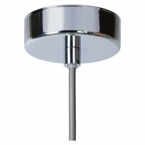 Luminaires Lucide Suspension Lucide ERYN Chrome, 1 lumière* Lampes En Verre