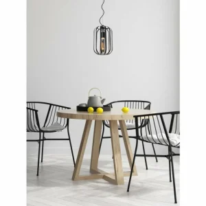 Luminaires Lucide Suspension Lucide FERN Noir, 1 lumière* Lampes En Verre