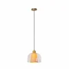 Luminaires Lucide Suspension Lucide GUNHILD Or, Laiton, 1 lumière* Lampes En Verre