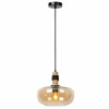 Luminaires Lucide Suspension Lucide ILONA Noir, 1 lumière* Lampes En Verre