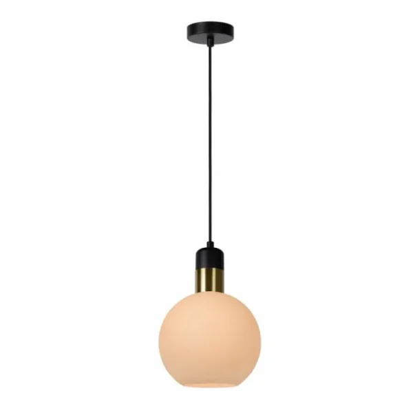 Luminaires Lucide Suspension Lucide JULIUS Blanc, 1 lumière* Lampes En Verre