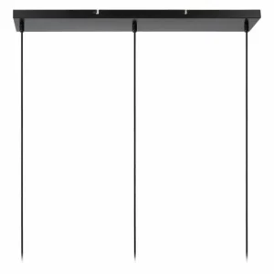 Luminaires Lucide Suspension Lucide MEDINE Noir, 3 lumières* Lampes En Verre