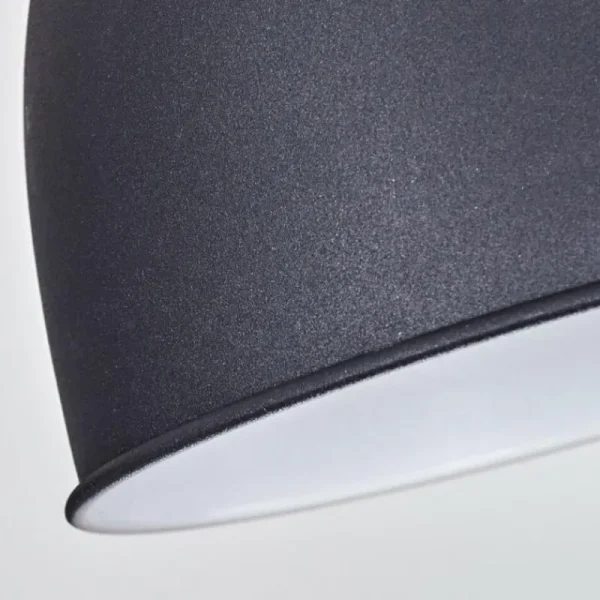 hofstein Suspension Malabe Bois foncé, Noir, 4 lumières* Lampes Modernes