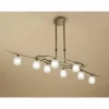 Luminaires Mantra Suspension Mantra Loop Laiton, 8 lumières* Lampes En Verre