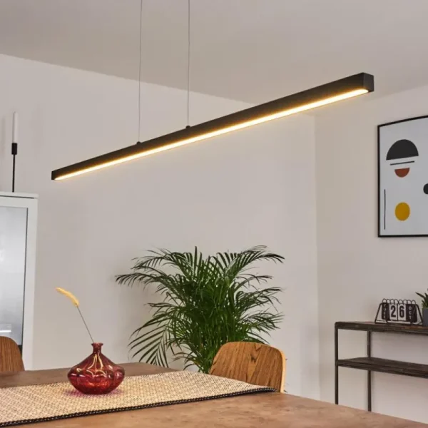 hofstein Suspension Mattawan LED Noir, 1 lumière* Lampes Modernes