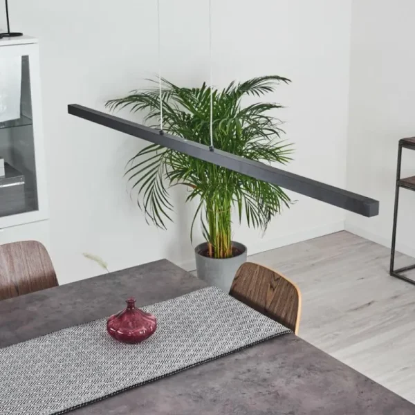 hofstein Suspension Mattawan LED Noir, 1 lumière* Lampes Modernes