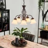 hofstein Suspension Mosquerito Rouille, 5 lumières* Lampes En Verre
