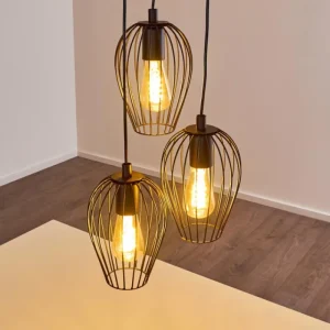 hofstein Suspension Negril Noir, 3 lumières* Lampes Modernes