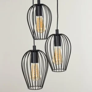 hofstein Suspension Negril Noir, 3 lumières* Lampes Modernes