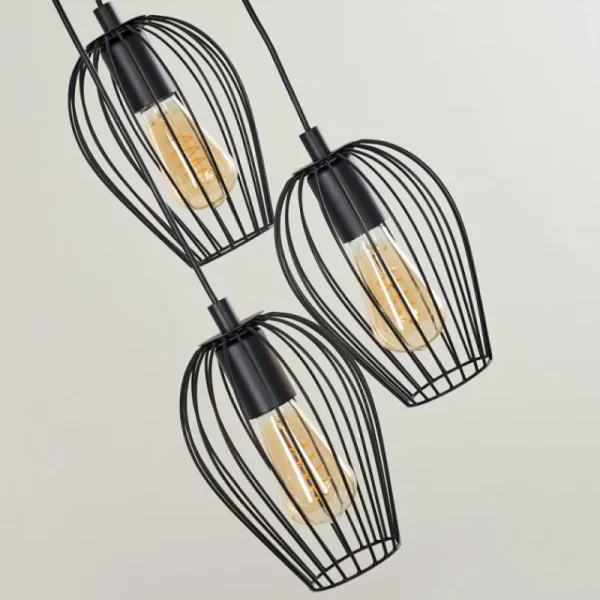 hofstein Suspension Negril Noir, 3 lumières* Lampes Modernes