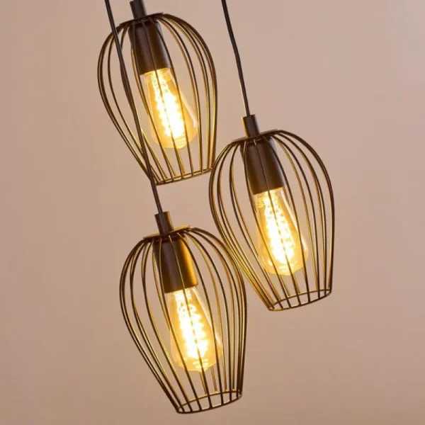hofstein Suspension Negril Noir, 3 lumières* Lampes Modernes