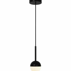 Luminaires Nordlux Suspension Nordlux CONTINA Noir, 1 lumière* Lampes En Verre