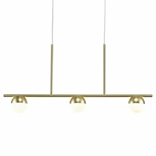 Luminaires Nordlux Suspension Nordlux CONTINA Laiton, 3 lumières* Lampes En Verre