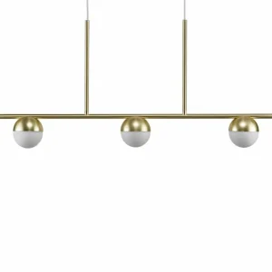 Luminaires Nordlux Suspension Nordlux CONTINA Laiton, 3 lumières* Lampes En Verre