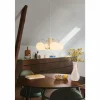 Luminaires Nordlux Suspension Nordlux FRANCA Laiton, 4 lumières* Lampes En Verre