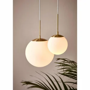 Luminaires Nordlux Suspension Nordlux GRANT Laiton, 1 lumière* Lampes En Verre