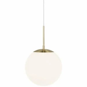 Luminaires Nordlux Suspension Nordlux GRANT Laiton, 1 lumière* Lampes En Verre