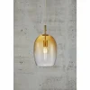 Luminaires Nordlux Suspension Nordlux UMA Laiton, 1 lumière* Lampes En Verre